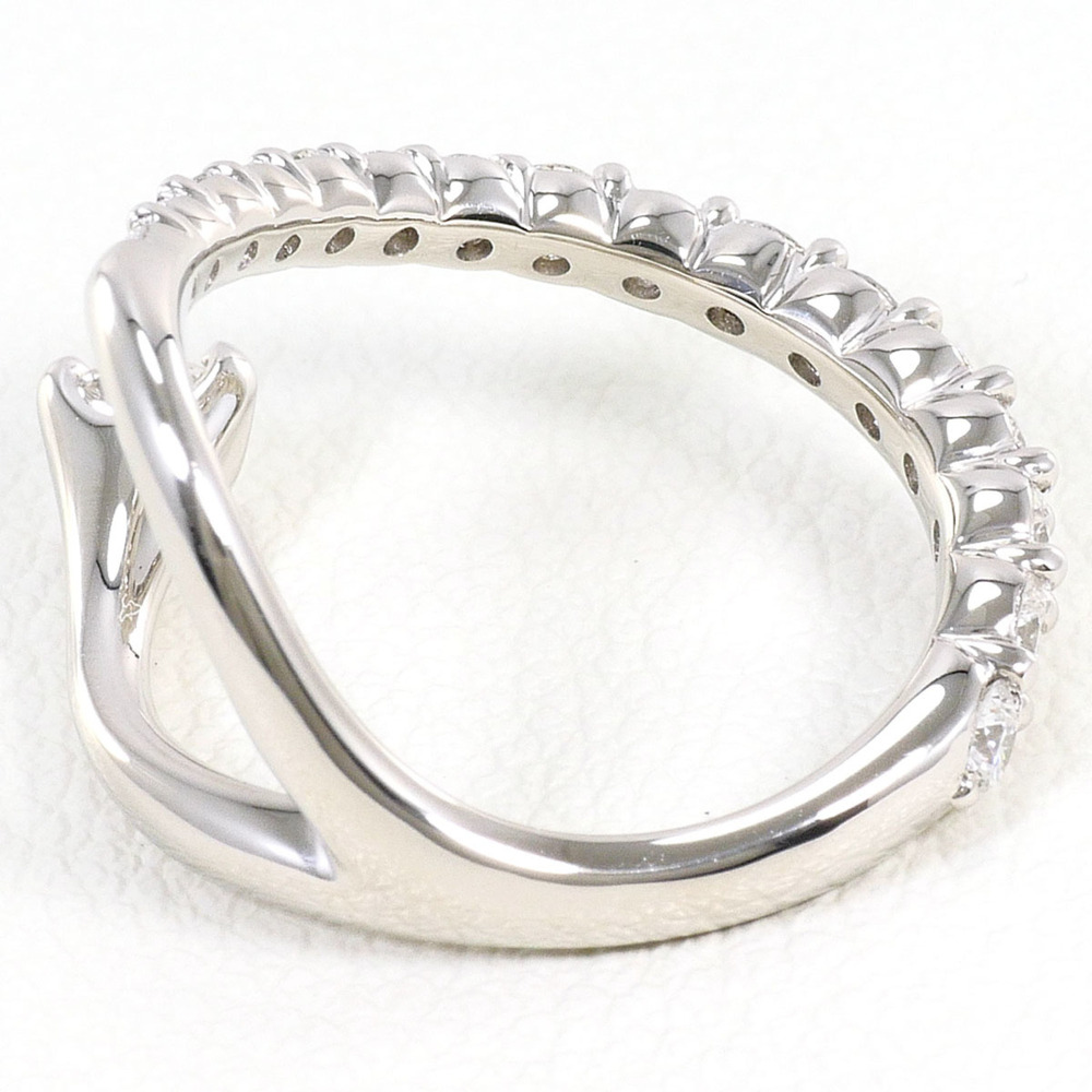 VINTAGE Silver Diamond Ring - Picture 4 of 7